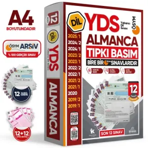 İnformal Yayınları 2026 YDS Almanca ÖSYM Tıpkı Basım Çıkmış Soru Deneme Paketi 12li Fasikül SETİ