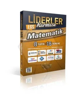 Liderler Karması 8. Sınıf LGS Matematik Denemeleri 8 Yayın 16 Deneme