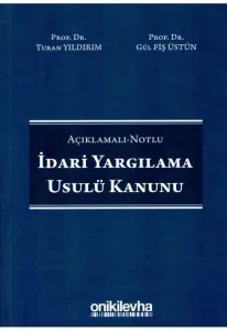 İdari Yargılama Usulü Kanunu
