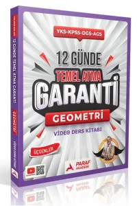 BIYIKLI MATEMATİK12 Günde Temel Atma Garanti Geometri Video Ders KitabıParaf Akademi Yayınları – YKS-KPSS-DGS-AGS