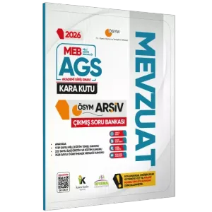 Karakutu Yayınları 2026 MEB-AGS MEVZUAT ÖSYM Çıkmış Soru Havuzu Bankası Konu Özetli Video/PDF Çözümlü