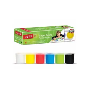 LET S PARMAK BOYASI 25ml. 6 RENK