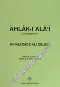Ahlak-ı Alai - Çeviriyazı Metin -