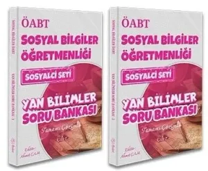CBA Yayınları ÖABT MEB-AGS Sosyal Bilgiler Öğretmenliği Yan Bilimler Soru Bankası Sosyalci Seti