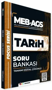 TKM Akademi MEB-AGS Tarih Soru Bankası Çözümlü Focus Serisi