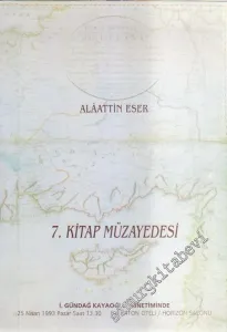 7. Alâattin Eser Kitabevi ve Yayınevi Kitap Müzayedesi Kataloğu (25 Nisan 1993) - 25 Nisan       1993