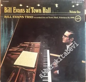33 LP PLAK VINYL: Bill Evans Trio - At Town Hall, Volume One -