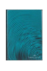 FABER-CASTELL PP KAPAK WAVES SPİRALLİ DEFTER 100 yp Çizgili