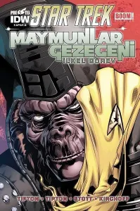 Star Trek Maymunlar Gezegeni - Kapak A; İlkel Görev