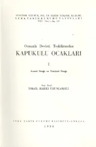 Osmanlı Devleti Teşkilatından Kapukulu Ocakları-1
