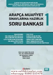 Arapça Muafiyet Sınavlarına Hazırlık Soru Bankası 1