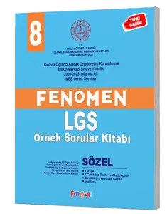 Fenomen 8 MEB Sözel Örnek Sorular