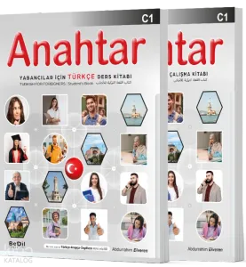 Anahtar C1 - Yabancılar için Türkçe Öğretim Seti;Ders Kitabı + Çalışma Kitabı + Z-Kitap Uyumlu