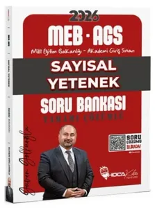 Hoca Kafası Yayınları 2026 MEB-AGS Sayısal Yetenek Soru Bankası Çözümlü