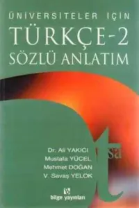 Türkçe 2 Sözlü Anlatım