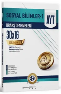 SARMAL YKS AYT DENEME 30 LU SOSYAL BLM-1 - 2027