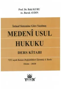 Medeni Usul Hukuku Ders Kitabı