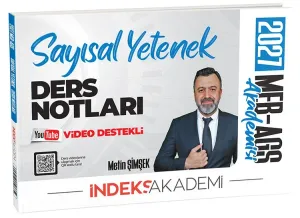 İndeks Akademi 2027 MEB-AGS Akademisi Sayısal Yetenek Video Ders Notları