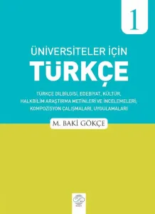 ÜNİVERSİTELER İÇİN TÜRKÇE - 1