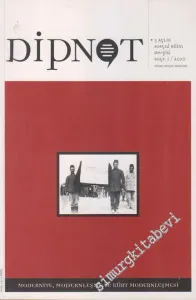 Dipnot - 3 Aylık Sosyal Bilim Dergisi, Dosya: Modernite, Modernleşme ve Kürt Modernleşmesi - 1