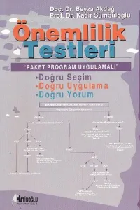 Önemlilik Testleri Paket Program Uygulamalı