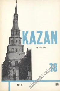 Kazan - Üç Aylık Dergi  - Sayı: 18, Yıl: 1976