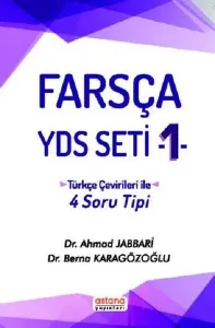 Farsça YDS Seti 1 - Türkçe Çeviri ile 4 Soru Tipi