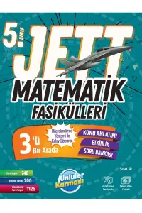 ÜNLÜLER KARMASI 5.Sınıf JETT MATEMATİK FASİKÜLLER