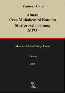 Alman Ceza Muhakemesi Kanunu StrafprozeBordnung