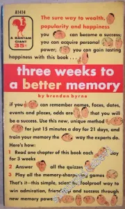 Three Weeks to a Better Memory -        1956