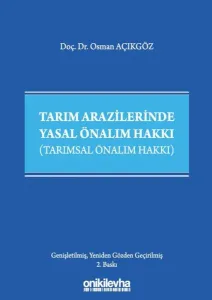 Tarım Arazilerinde Yasal Önalım Hakkı