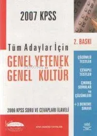 2007 Kpss Tüm Adaylar İçin; Genel Yetenek, Genel Kültür