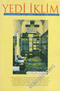 Yedi İklim: Edebiyat, Kültür, Sanat Aylık Dergisi  - 63  9    Haziran