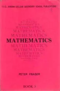 Mathematics Book 3