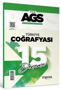 Marka Yayınları MEB-AGS Türkiye Coğrafyası 15 Deneme Çözümlü