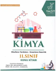 Yazıt Yayınları 11. Sınıf Kimya Konu Kitabı Yazıt