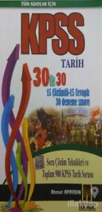 Tüm Adaylar İçin KPSS Tarih 30'da 30