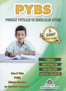 Şehir Kitabevi 5. Sınıf PYBS Parasız Yatılı ve Bursluluk Kitabı