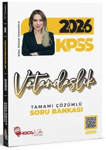 Hoca Kafası Yayınları 2026 KPSS Vatandaşlık Soru Bankası Çözümlü