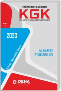 Deha Yayınları KGK Muhasebe Standartları Konu Anlatımlı