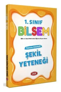 Data Yayınları 1. Sınıf Bilsem Tamamı Çözümlü Şekil Yeteneği