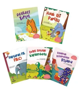 Eğlenceli Hikayelerle Kazanımlar Serisi - 5 Kitap Takım