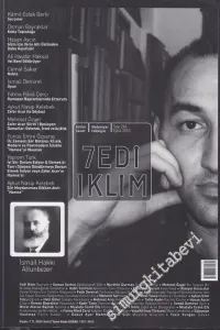 Yedi İklim: Edebiyat, Kültür, Sanat Aylık Dergisi - Sayı: 246      Eylül 2010