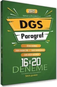 KELEPİR ​Tercih Akademi 2021 DGS Paragraf 16x20 Deneme
