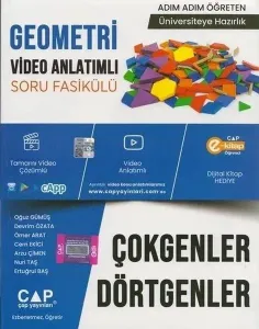 Çap Yayınları Çokgenler ve Dörtgenler Konu Anlatımlı Soru Bankası