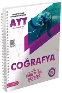 ÖĞRENCİM AYT COĞRAFYA ÖĞRENCİM DEFTERİ
