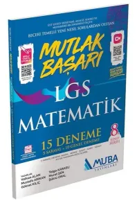 Muba Mutlak Başarı 8. Sınıf LGS Matematik 15 Deneme-YENİ