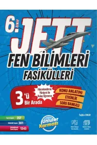 ÜNLÜLER KARMASI 6.Sınıf JETT FEN BİLİMLERİ FASİKÜLLER