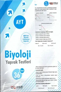 Nitelik Yayınları AYT Biyoloji Yaprak Testleri
