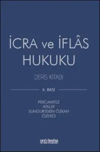 İcra ve İflâs Hukuku Ders Kitabı